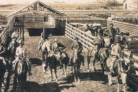 Mercado de Liniers, en 1901